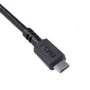 Adaptador OtG Tipo C Para USB 3.0 Para Celular Smartphone 15 cm Preto -P3AMUP-15 PCYES