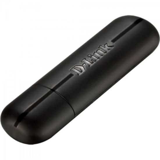 Adaptador Wireless USB 150Mbps DWA-123 Preto D-LINK