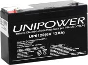 Bateria Selada 6V 12Ah (UP6120) UNIPOWER