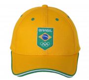 Boné Time Brasil TBR 07 Amarelo Oficial do Comitê Olímpico do Brasil