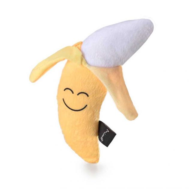 Brinquedo para pet Foodies Pelúcia Banana PP153 MIMO