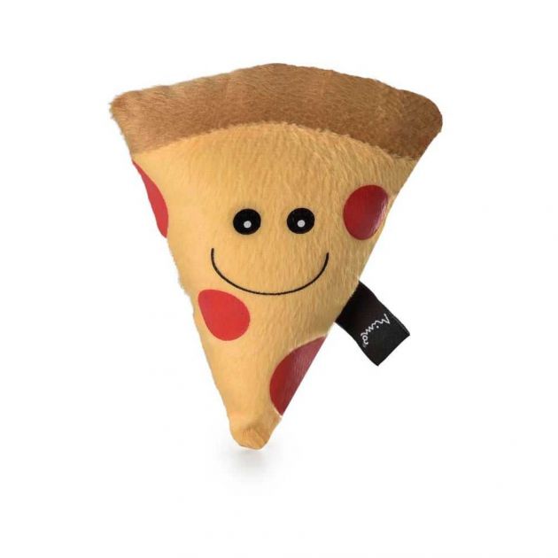 Brinquedo para pet Foodies Pizza Peperoni PP154 MIMO