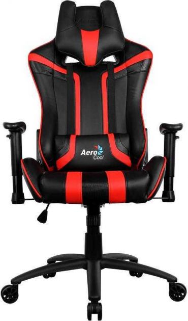 Cadeira Gamer Profissional AC120C EN59657 Preta/Vermelha AEROCOOL