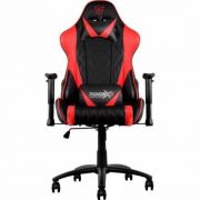 Cadeira Gamer Profissional TGC15 Preta c/ Vermelho THUNDERX3