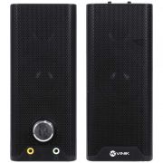 Caixa de Som 2.0 Dual Basic 6W Fone e Microfone - CXDU-BSIC VINIK