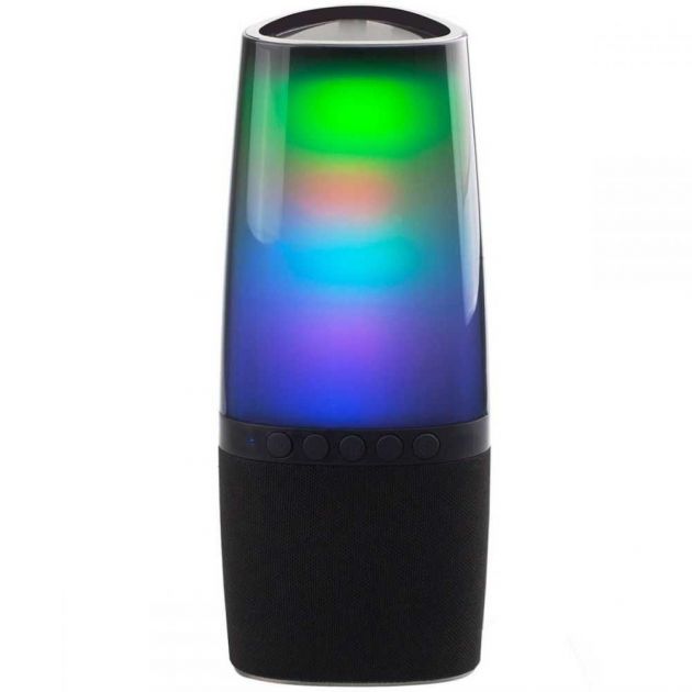 Caixa de Som Ativa Portátil Light Pulse Bluetooth/SD/USB c/Controle TELEFUNKEN