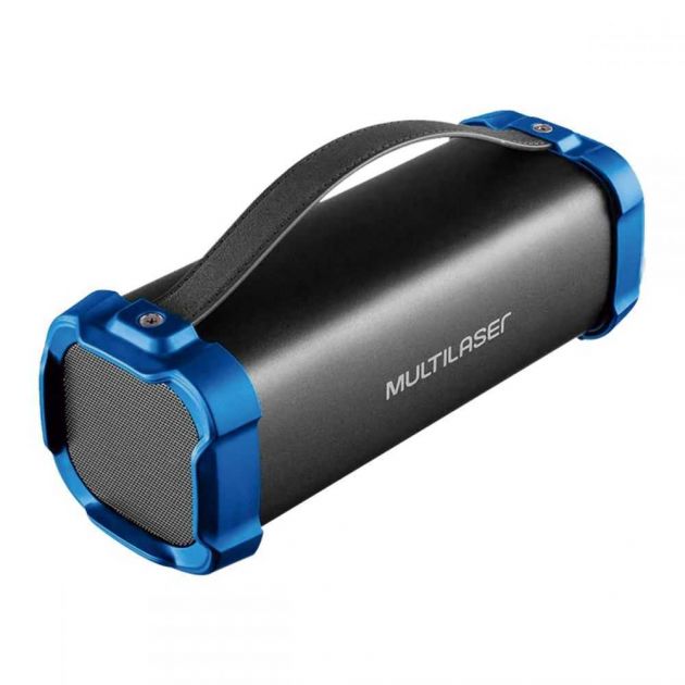 Caixa De Som BAZOOKA Bluetooth 50W (BT/AUX/USB/FM) SP350 MULTILASER