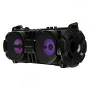 Caixa de Som Multimídia Bazooka 100w Preta (Bluetooth, SD, USB, AUX, FM, MIC) SP302 MULTILASER