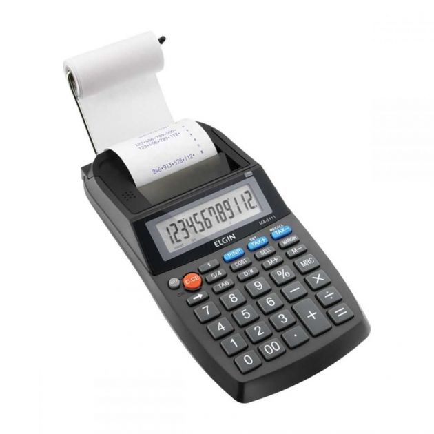 Calculadora Compacta Com Bobina 12 Dígitos MA-5111 ELGIN