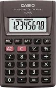 Calculadora De Bolso 8 Dígitos Preta hl4as4dp CASIO