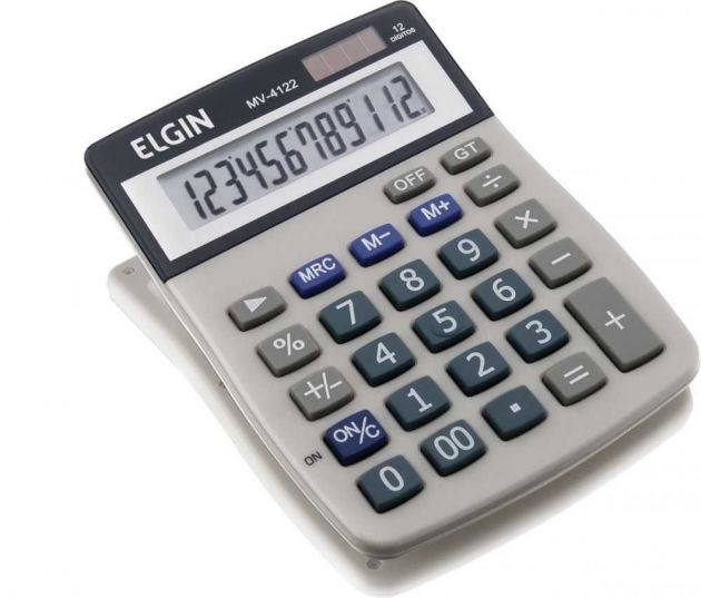 Calculadora De Mesa 12 Dígitos mv4122 ELGIN