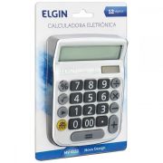 Calculadora De Mesa 12 Dígitos MV4132 Branca ELGIN