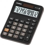 Calculadora De Mesa Preta mx-12b-s4-dc CASIO
