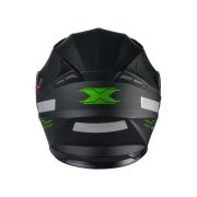 Capacete G2 Solido Preto/Verde 60 TEXX