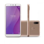 Smartphone Multi G 4G Tela 5.5" 32GB 1GB Ram Android 9 Pie - Dourado P9133 MULTILASER