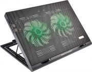 Cooler para Notebook Warrior Power Gamer Led Verde Luminoso AC267 MULTILASER