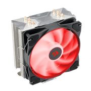 Cooler Para Processador Redragon Intel/Amd Tyr Preto Led Vermelho - Cc-9104R