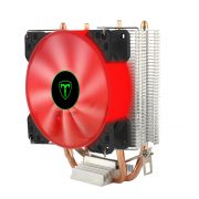Cooler Para Processador T-Dagger Intel/Amd Idun R Preto Fan 90Mm Led Vermelho - T-Gc9109 R