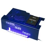 Cover PSU Hardcore Com Suporte SSD Led Azul RM-CP-02-HD RISE MODE