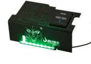 Cover PSU Wolf Com Suporte SSD Led Verde RG-CP-02-WF RISE MODE