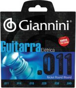 Encordoamento Para Guitarra 0.11 GEEGST 11 GIANNINI