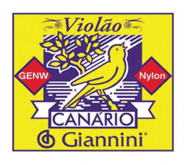 Encordoamento P/ Violão Nylon Série Canário GENW (Tensão Média) GIANNINI