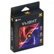 Fan VX Gaming V.Light Led Vermelho 120mm 1.100RPM VLIGHTR VINIK