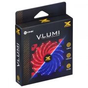 Fan VX Gaming V.Lumi Led Vermelho 120mm 1.200RPM VLUMI15R VINIK