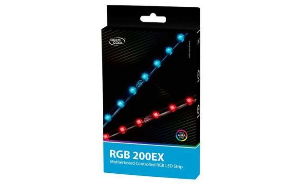 Fita de LED RGB 200 EX 550mm DP-LED-RGB200EX DEEPCOOL