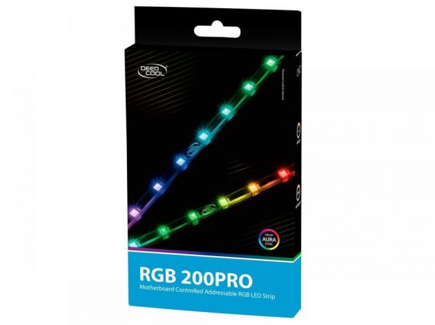 Fita de LED RGB 200 PRO 550mm DP-LED-RGB200PRO DEEPCOOL