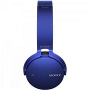 Fone de Ouvido Wireless Bluetooth com Microfone MDR-XB650BT Azul SONY