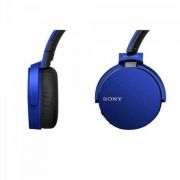 Fone de Ouvido Wireless Bluetooth com Microfone MDR-XB650BT Azul SONY