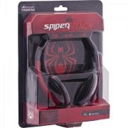 Headset Gamer PC/XBOX 360 SPIDER VENOM SHS-701 Preto/Vermelho FORTREK