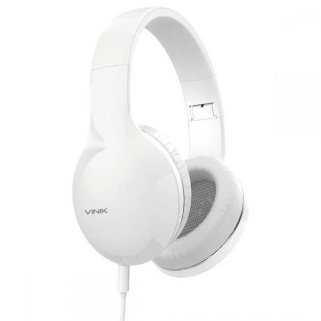 Fone Headset Go Tune Branco Com Microfone HG110TB VINIK