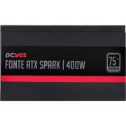 Fonte ATX 400W Spark 75+ PXSP400WPT PCYES