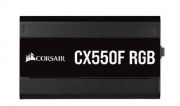 Fonte ATX 550W CX550F Full Modular RGB Black 80 Plus Bronze CP-9020216-BR CORSAIR