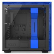 Gabinete H700I Matte Black/Blue RGB TG CA-H700W-BL NZXT