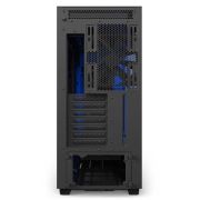 Gabinete H700I Matte Black/Blue RGB TG CA-H700W-BL NZXT