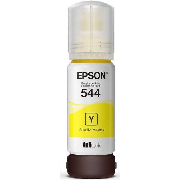 Garrafa De Tinta Amarela Para Impressora 70 ML T664420-AL EPSON
