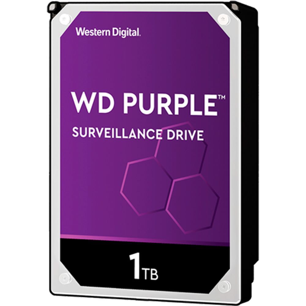 Hdd Wd Purple 1Tb Para Segurança / Vigilancia / Dvr Wd11Purz