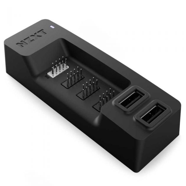 HUB USB Interno 2.0 5v p/Controladores RGB / FANS e Water Cooler NZXT