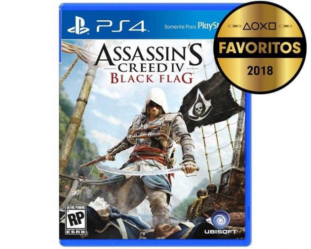 Jogo Assassins Creed Black Flag para Playstation 4 P4SA00728601FGM