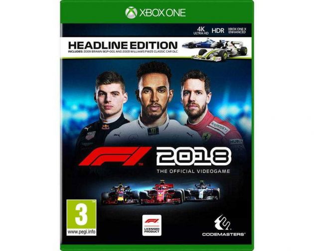 Jogo F1 2018 Headline Edition para Xbox One DS000010XB1