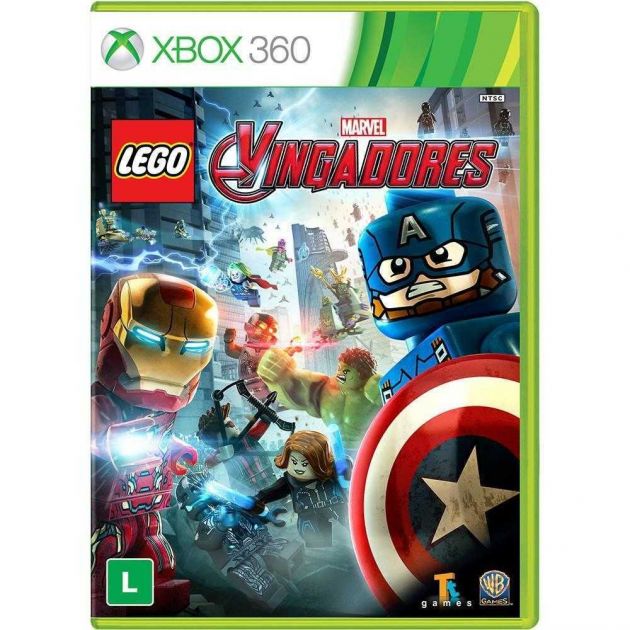 Jogo Lego Marvel Vingadores para Xbox 360 WGRY5427X