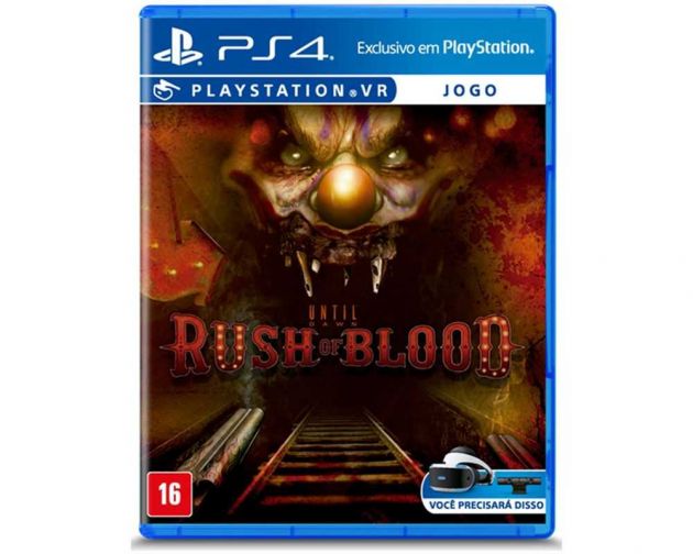 Jogo Until Dawn: Rush Of Blood para PlayStation 4 / PlayStation VR P4SA00725901FGM