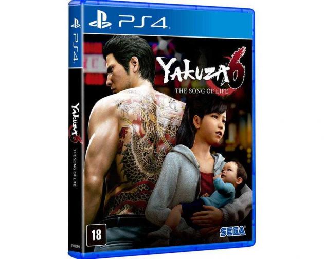 Jogo Yakuza 6: The Song of Life para PlayStation 4 SG000048PS4