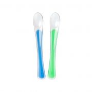 Kit 2 Colheres de Transição First Spoons Azul com Verde TT040 530223 TOMMEE TIPPEE