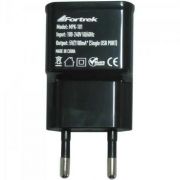 Kit Carregadores de Energia USB 12V/Bivolt MPK-101 Preto FORTREK