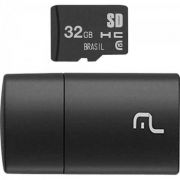 Leitor USB com Cartão SD 32GB MULTILASER