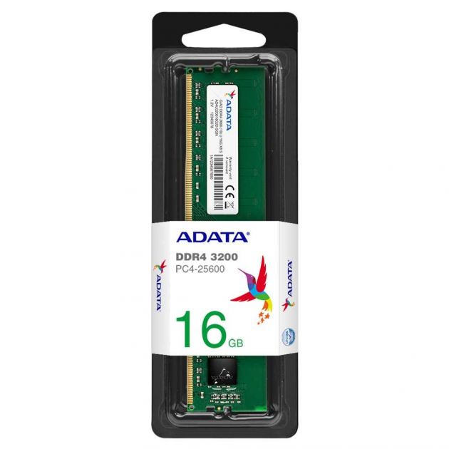 Memoria Adata 16Gb Ddr4 3200Mhz 1.2V Desktop Ad4U320016G22-Sgn